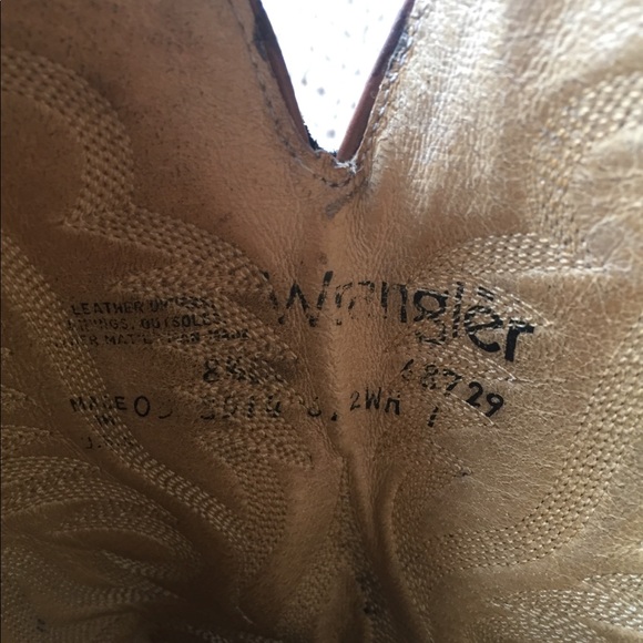 MEN’S WRANGLER COWBOY BOOTS - Picture 2 of 5